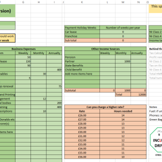 Working Hours Calculator (2024-25)