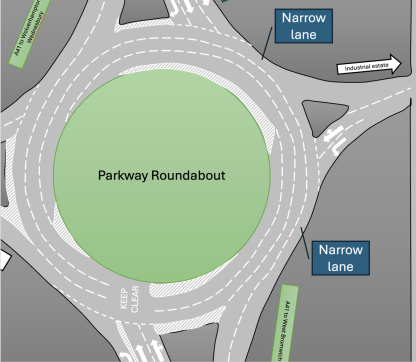 Wednesbury Roundabout Diagrams - Image 3